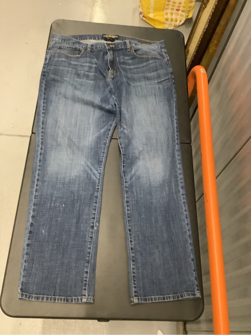 Lucky Brand Men's Straight-Leg Denim Jeans in Faded Blue